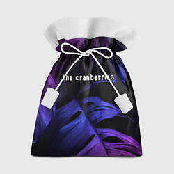 Мешок для подарков The Cranberries neon monstera, цвет: 3D-принт
