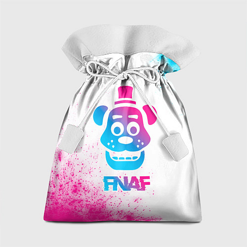 Подарочный мешок FNAF neon gradient style / 3D-принт – фото 1
