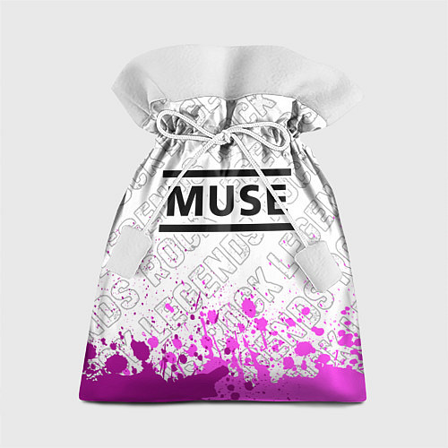 Подарочный мешок Muse rock legends: символ сверху / 3D-принт – фото 1