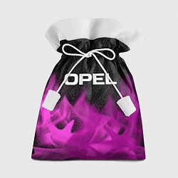 Мешок для подарков Opel pro racing: символ сверху, цвет: 3D-принт