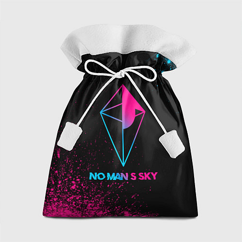 Подарочный мешок No Mans Sky - neon gradient / 3D-принт – фото 1