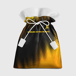 Мешок для подарков Darling in the FranXX - gold gradient: символ свер, цвет: 3D-принт