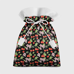 Мешок для подарков Паттерн цветы и вишня, цвет: 3D-принт