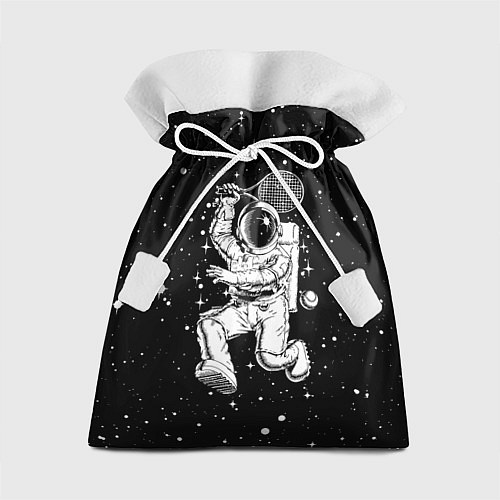 Подарочный мешок Space tennis - astronaut / 3D-принт – фото 1