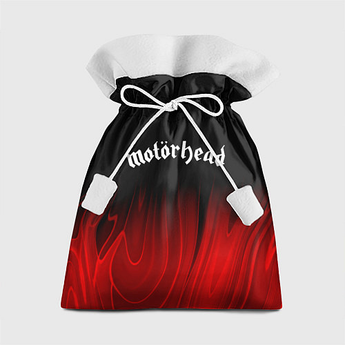 Подарочный мешок Motorhead red plasma / 3D-принт – фото 1
