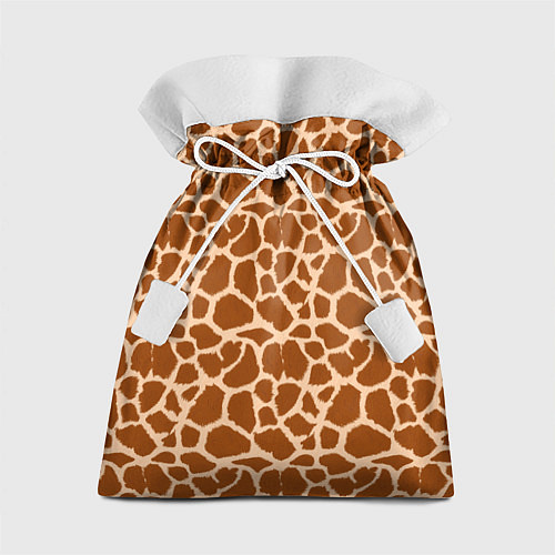 Подарочный мешок Шкура Жирафа - Giraffe / 3D-принт – фото 1