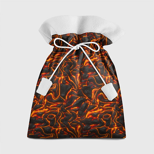 Подарочный мешок Огненная лава / 3D-принт – фото 1