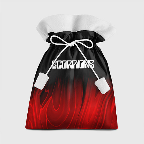 Подарочный мешок Scorpions red plasma / 3D-принт – фото 1