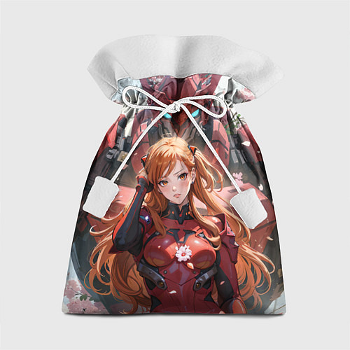 Подарочный мешок Аска Ленгли и робот / 3D-принт – фото 1