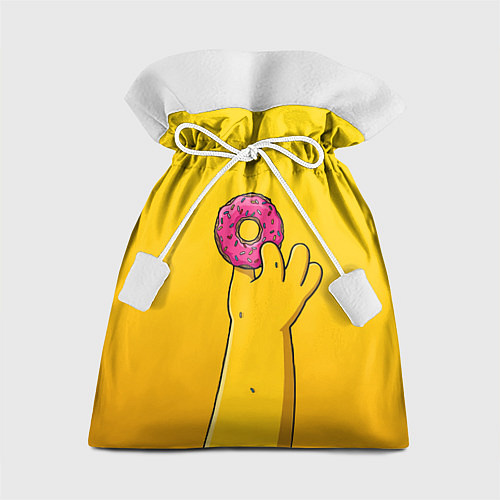 Подарочный мешок Гомер и пончик / 3D-принт – фото 1