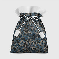 Мешок для подарков Камуфляж сеточный, цвет: 3D-принт