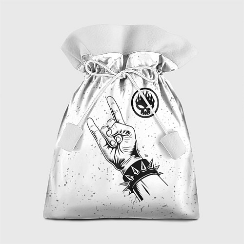 Подарочный мешок The Offspring и рок символ / 3D-принт – фото 1