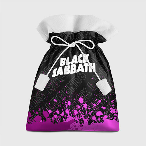 Подарочный мешок Black Sabbath rock legends: символ сверху / 3D-принт – фото 1