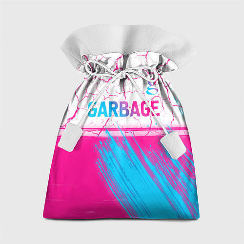 Подарочный мешок Garbage neon gradient style: символ сверху / 3D-принт – фото 1