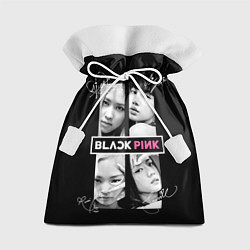 Мешок для подарков Blackpink - Autographs, цвет: 3D-принт