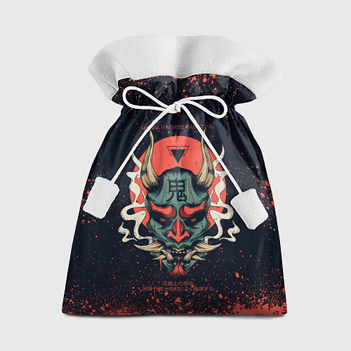 Подарочный мешок Oni mask / 3D-принт – фото 1