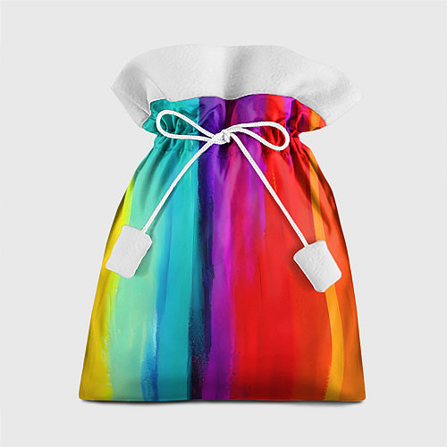 Подарочный мешок Цвета радуги / 3D-принт – фото 1