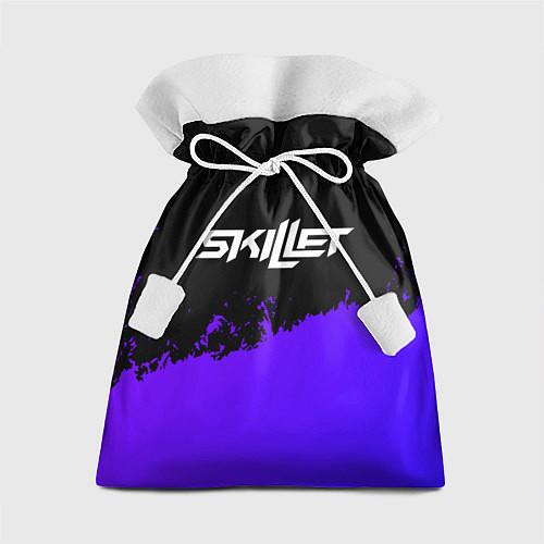 Подарочный мешок Skillet purple grunge / 3D-принт – фото 1