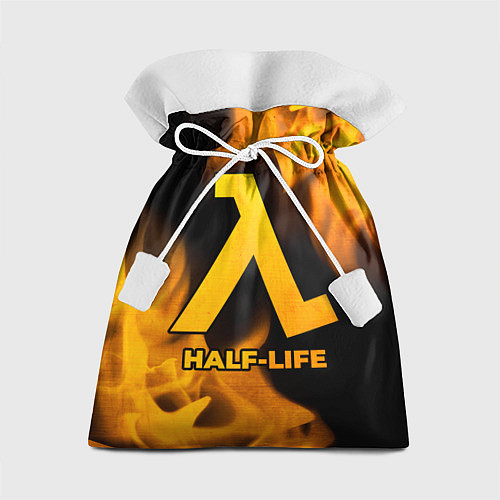 Подарочный мешок Half-Life - gold gradient / 3D-принт – фото 1