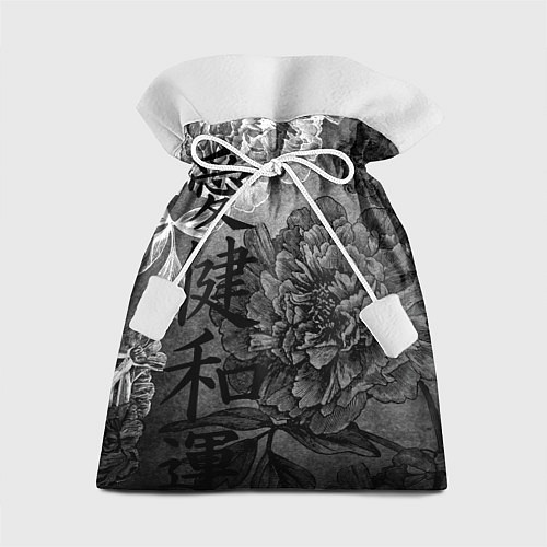 Подарочный мешок Flowers - japanese art / 3D-принт – фото 1