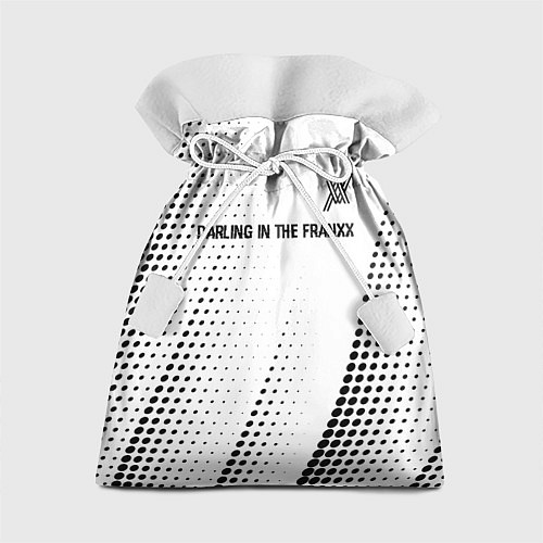 Подарочный мешок Darling in the FranXX glitch на светлом фоне: симв / 3D-принт – фото 1