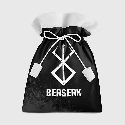 Подарочный мешок Berserk glitch на темном фоне / 3D-принт – фото 1