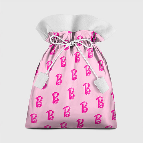 Подарочный мешок Барби паттерн буква B / 3D-принт – фото 1
