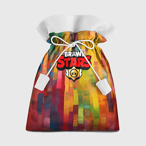 Подарочный мешок Brawl Stars Logo Color / 3D-принт – фото 1