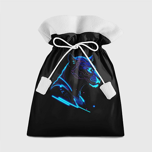 Подарочный мешок Пантера киберпан / 3D-принт – фото 1