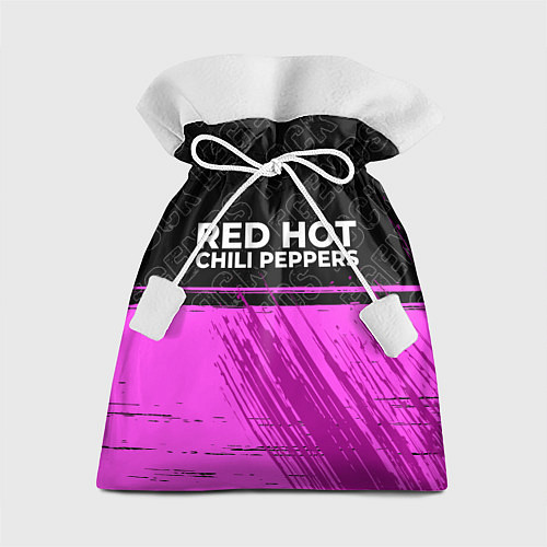Подарочный мешок Red Hot Chili Peppers rock legends: символ сверху / 3D-принт – фото 1