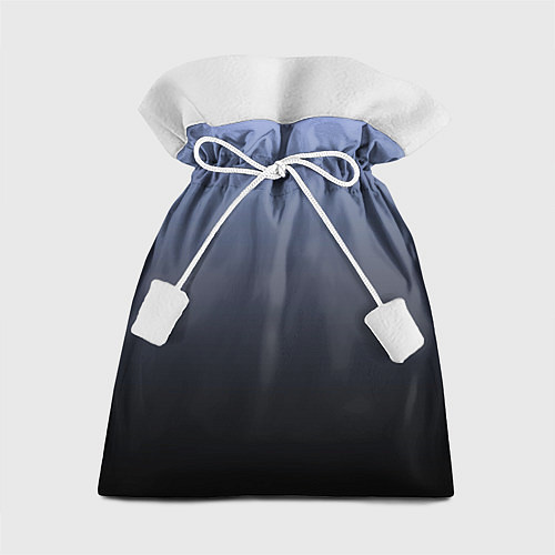 Подарочный мешок Градиент сиренево-черный / 3D-принт – фото 1