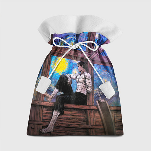 Подарочный мешок Берсерк и небо Ван Гога / 3D-принт – фото 1