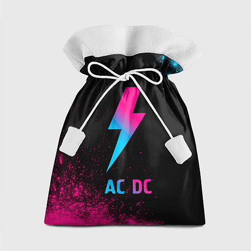 Подарочный мешок AC DC - neon gradient / 3D-принт – фото 1