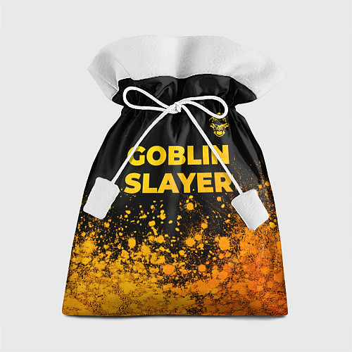 Подарочный мешок Goblin Slayer - gold gradient: символ сверху / 3D-принт – фото 1