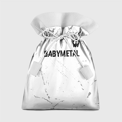 Подарочный мешок Babymetal glitch на светлом фоне: символ сверху / 3D-принт – фото 1