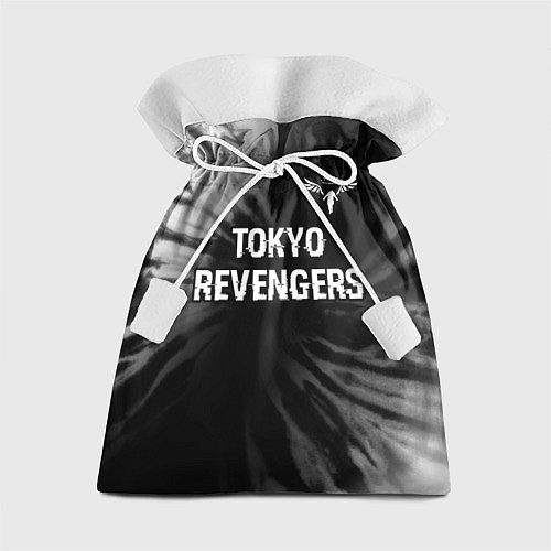 Подарочный мешок Tokyo Revengers glitch на темном фоне: символ свер / 3D-принт – фото 1