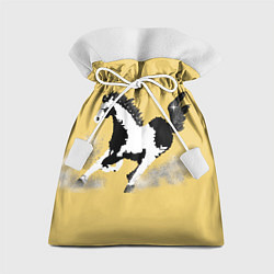 Мешок для подарков Пегий конь, цвет: 3D-принт