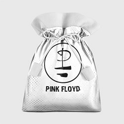 Мешок для подарков Pink Floyd glitch на светлом фоне, цвет: 3D-принт