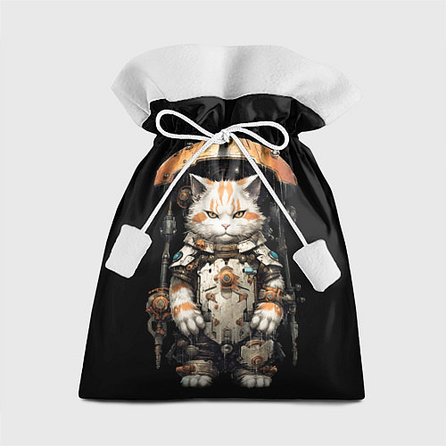 Подарочный мешок Механический кот с железным зонтом / 3D-принт – фото 1