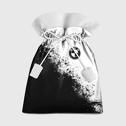 Мешок для подарков BMW - black and white, цвет: 3D-принт