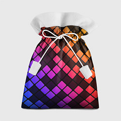 Мешок для подарков Цветной тетрис, цвет: 3D-принт