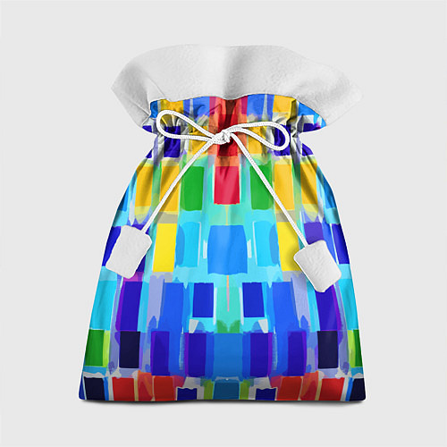 Подарочный мешок Colorful strips - pop art - vogue / 3D-принт – фото 1