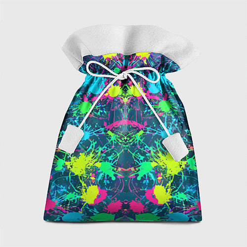 Подарочный мешок Colorful blots - expressionism - vogue / 3D-принт – фото 1