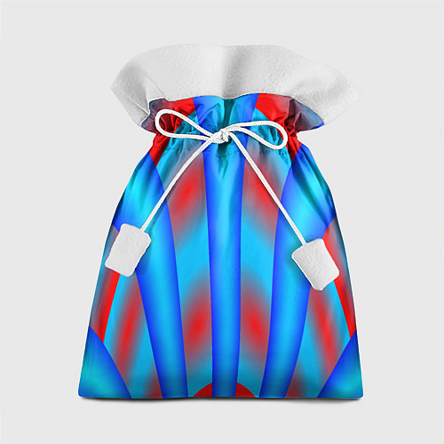 Подарочный мешок Сине-красные / 3D-принт – фото 1