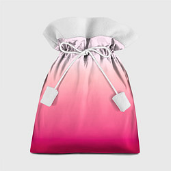 Мешок для подарков Оттенки розового градиент, цвет: 3D-принт
