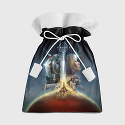 Мешок для подарков Starfield characters, цвет: 3D-принт
