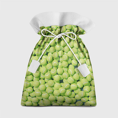 Подарочный мешок Узор из теннисных мячей / 3D-принт – фото 1
