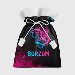 Мешок для подарков Burzum - neon gradient, цвет: 3D-принт