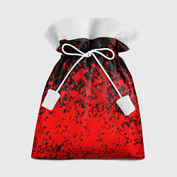 Мешок для подарков Ссср в красках серп и молот, цвет: 3D-принт
