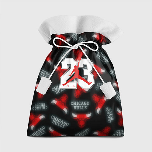Подарочный мешок Basketball jordan logo / 3D-принт – фото 1